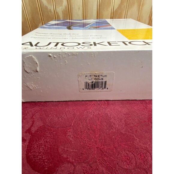 Autodesk AutoSketch For Windows 3.0 Complete Set With Manuals & Floppy Disks - Picture 14 of 14